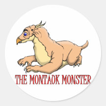 MONTAUK MONSTER STICKER