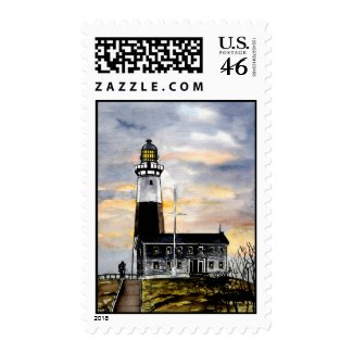 montauk point lighthouse new york postage stamps stamp