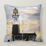 Montauk Point Lighthouse pillow