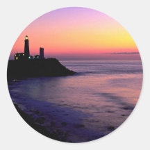 Montauk Point lighthouse Stickers