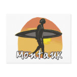 Montauk Surfer Postcard