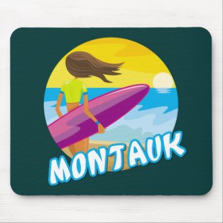 Montauk Surfing mousepad