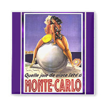 Monte Carlo Bathing Beauties Magnet