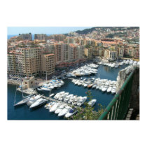 Monte Carlo Monaco Marina and Condos posters