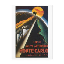 Monte Carlo Rallye Automobile, Janvier 1931 postcards