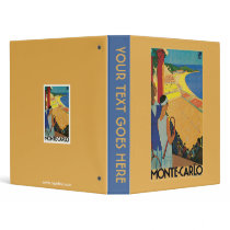 Monte Carlo Tennis Travel Ad album Binder