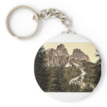 Monte Cristallo with Tre Croci, Tyrol, Austro-Hung keychains