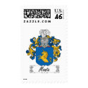 Monte Family Crest postage