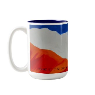 Monte Sainte Victoire from Roques Hautes mug