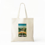 Montecatini Italy Vintage Travel Poster Art Tote Bag