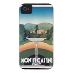 Montecatini, Italy Vintage Travel Poster iPhone 4 Covers