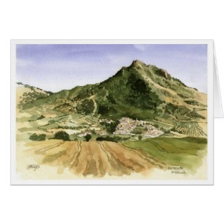 Montecorto Andalucia card