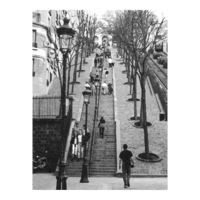 Montemarte, Paris poster by photoinspiration