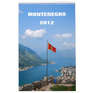 Montenegro 2012 Calendar