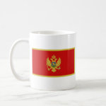 Montenegro Flag Map Classic Mug