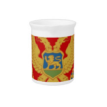 Montenegro Flag Pitcher