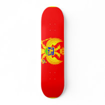 Montenegro Flag skateboards by coolcountry Montenegro Flag skateboards