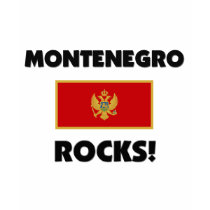 Montenegro Rocks t-shirts by flagshirt Montenegro Rocks t-shirts