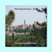 Montepulciano, Italy magnets