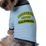 Monterey,Ca -- T-Shirt Dog T-shirt