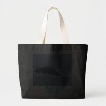 Monterey California Breaching Humpback Tote Bag