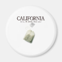 Monterey California Tea Party Magnets