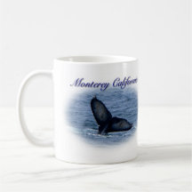 Monterey California Whale Tail Mug