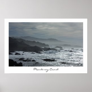 Monterey Coast Print print