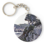Monterey Cypresses On Headland keychains