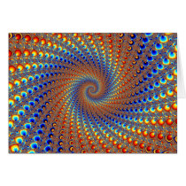 Monterey Fractal Art Greeting Card