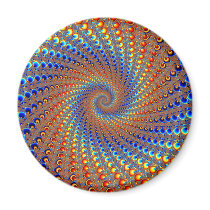 Monterey Fractal Art Magnet