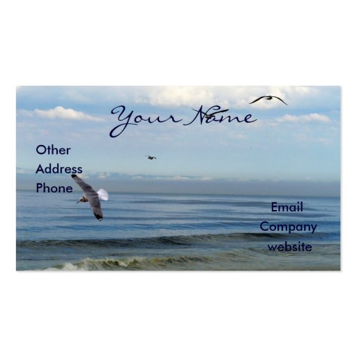 Monterey Scene Business Card