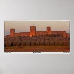 Monteriggioni Dawn Poster