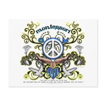 Montesori Peace postcards