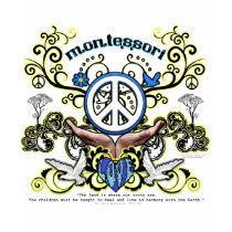 Montesori Peace t-shirts