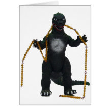 Montessaurus & Hundred Chain Note Card