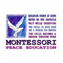 Montessori Dove t-shirts
