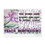 Montessori Iris Postcard