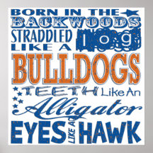 Montevallo Fight Song Poster