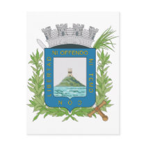 Montevideo Coat of Arms postcards by FlagTshirts Montevideo Coat of Arms postcards