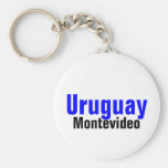 Montevideo,Uruguay Custom Collection Key Chain