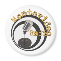 MontevideoRadio - Pin magnets