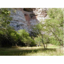 Montezuma Castle Cliff Indian Grass Trees photo sculptures