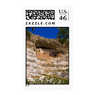 Montezuma's Castle National Monument Postage Stamp