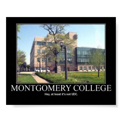 Montgomery Colledge Print by Jen_gi
