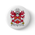 Montgomery Family Crest buttons by coatsofarms Montgomery Family Crest buttons
