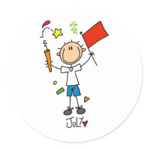 Month of July stickers by stick_figures Month of July stickers