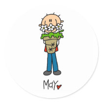 Month of May stickers by stick_figures Month of May stickers