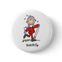 Month of November buttons