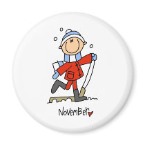 Month of November magnets